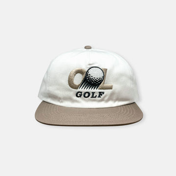 OL GOLF Snapback Hat TAN