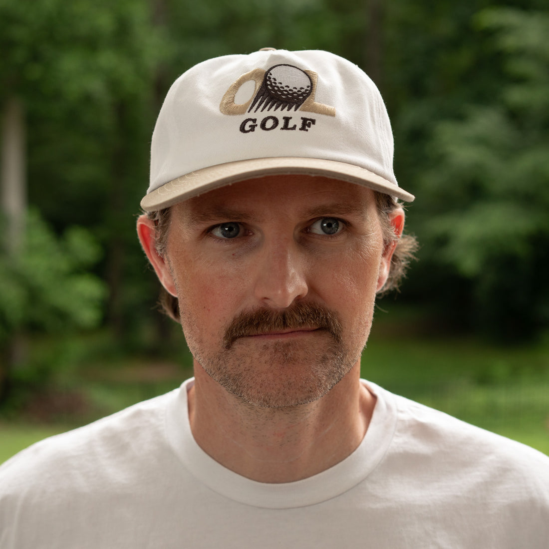 OL GOLF Snapback Hat TAN