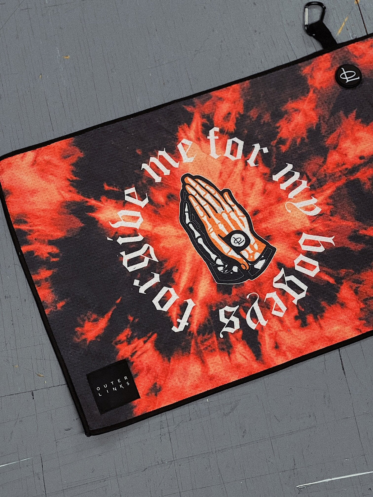 Forgive Me For My Bogeys magnetic towel