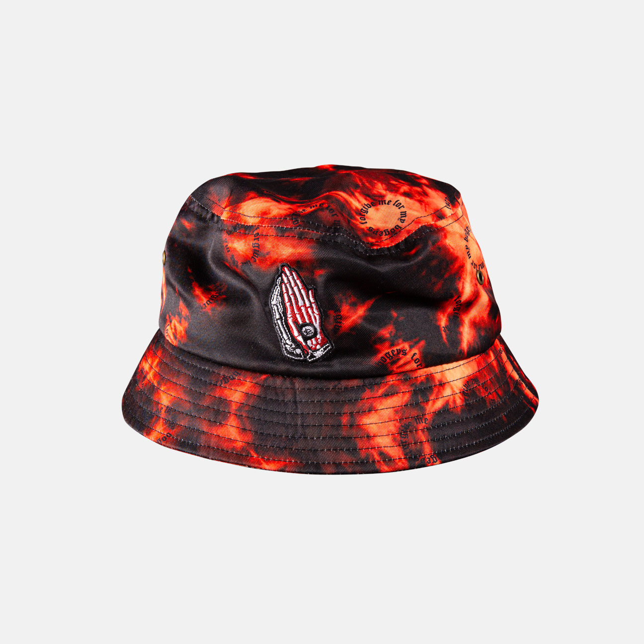 Forgive Me For My Bogeys Bucket Hat Orange