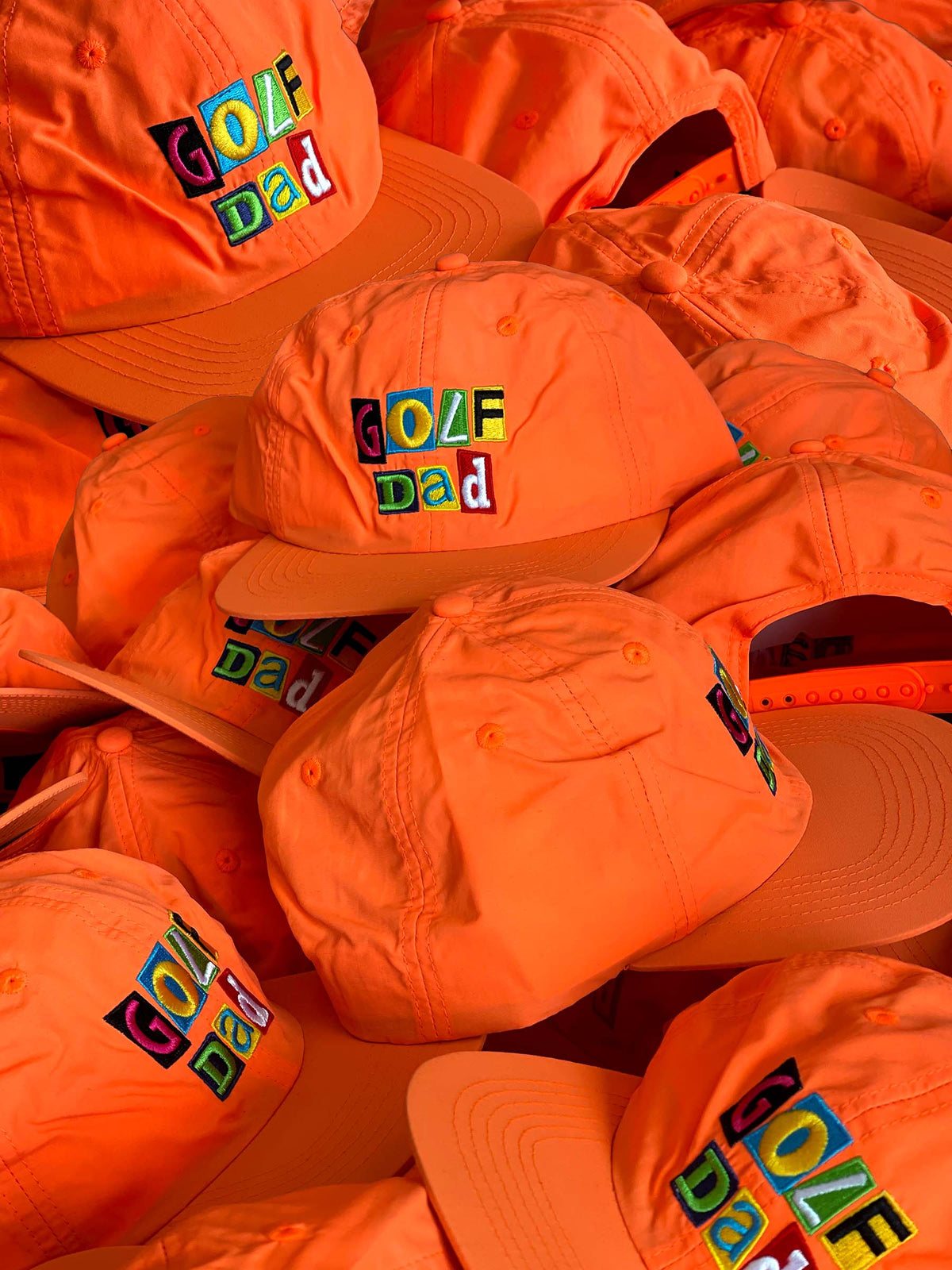 Golf Dad Hat Orange – view 2